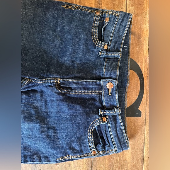 Wrangler youth girls size 14 Classic Blue Denim Jeans - Picture 7 of 8